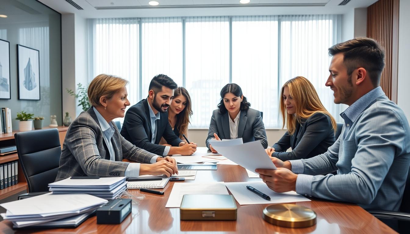 Senior legal support team